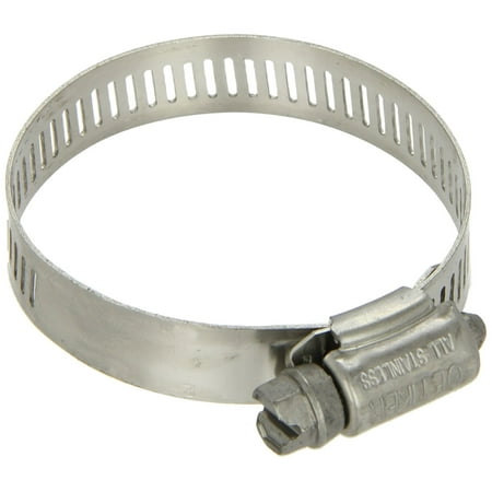 

Oetiker 17700340 Stainless Steel Worm Drive SAE Type F Hose Clamp (Irrigation) 1/2 Band Width 1/2 Hose ID Clamp Range 13mm - 27mm (0.511 - 1.062 ) (Pack of 500)