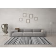 thumbnail image 3 of Ahgly Company Indoor Square Oriental Gray Modern Area Rugs, 5' Square, 3 of 4