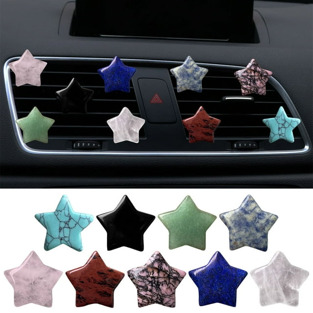 Car Vent Clips - 5-Point Star Air Conditioning Decor for Stylish Automotive Interior Enhancement