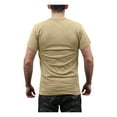 thumbnail image 3 of Rothco Thin Blue Line T-Shirt, Desert Sand w/ Black Flag, 3 of 3
