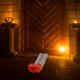 thumbnail image 4 of Skeleteen Wicked Witch Legs Prop - Pies de bruja aplastados con pantuflas de rubí Accesorio de decoración de patio interior y exterior TUNC Sencillez, 4 of 5