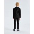 thumbnail image 3 of LOLANTA Boys Suit 2PCs Tuxedo Jacket Formal Wedding Ring Bearer Outfit, 3 of 6