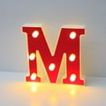 thumbnail image 4 of Desktop Decor Fashion LED Subtitle Lamp LED Lamp Life Is Long Long Term Use Without Heat. Get The Best Decorative Effect LED Letter Lights Light Up Plastic Letters Standing Hanging, 4 of 4