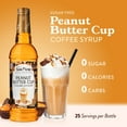 Jordan's Skinny Syrup Peanut Butter Cup Sugar Free, 25.4 Fl.Oz (750