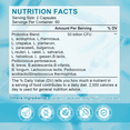 thumbnail image 3 of Probiotics & Digestive Enzymes for Women and Men with 50 Billion CFU and 34 Strains, Digestive & Gut Health, 120 Count - by Orgeuos, 3 of 7
