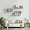 thumbnail image 6 of Delta Cycle Modern 24 in x 24 in Wood Floating Shelf Set 2 Count, 6 of 8