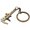 Gold, variant on LAIQIEN Fashion Mini Vernier Caliper Keychain 0-40mm Portable Measuring Gauging Tools Car for Key Chain Ring Ruler Caliper