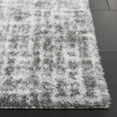 thumbnail image 4 of SAFAVIEH Tahoe Earleen Distressed Shag Area Rug, Ivory/Gray, 4' x 6', 4 of 8