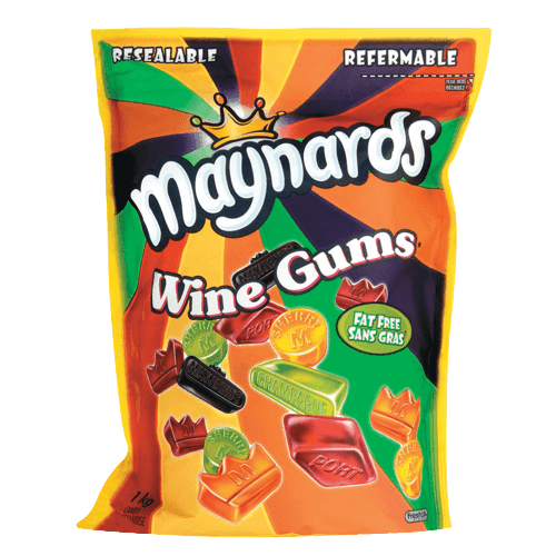 MAYNARDS Bonbons Assortis Wine Gums 1kg/2.2lbs - un Délice Classique