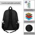 thumbnail image 5 of Hazbin Hotel Backpack,3d Print Laptop Backpack Lightweight Casual Daypack Bookbag (Qd26), 42*32*14cm, 5 of 5