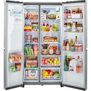 LG LRSXC2306S 23 Cu. Ft. Stainless Counter Depth Side-by-Side Refrigerator