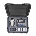 thumbnail image 1 of INNVO Waterproof Hard Case for DJI Mini 4 Pro Fly More Combo RC 2 / RC-N2, Rugged Protective Carrying Case Compatible with DJI Mini 4 PRO/Mini 3 PRO, Rubber Handle Mesh Pocket Black, 1 of 7