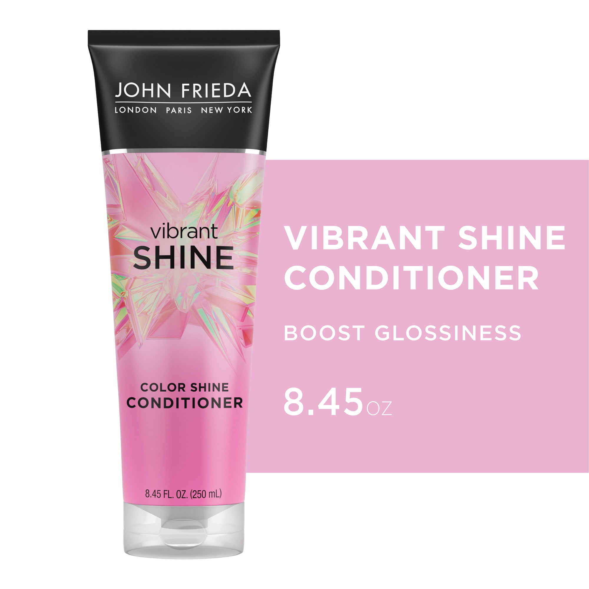 John Frieda Vibrant Shine Conditioner SulfateFree Rosehip Oil, 8.45 Ounce