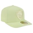 thumbnail image 3 of Men's New Era Light Green Las Vegas Raiders Color Pack A-Frame 59FIFTY Fitted Hat, 3 of 6