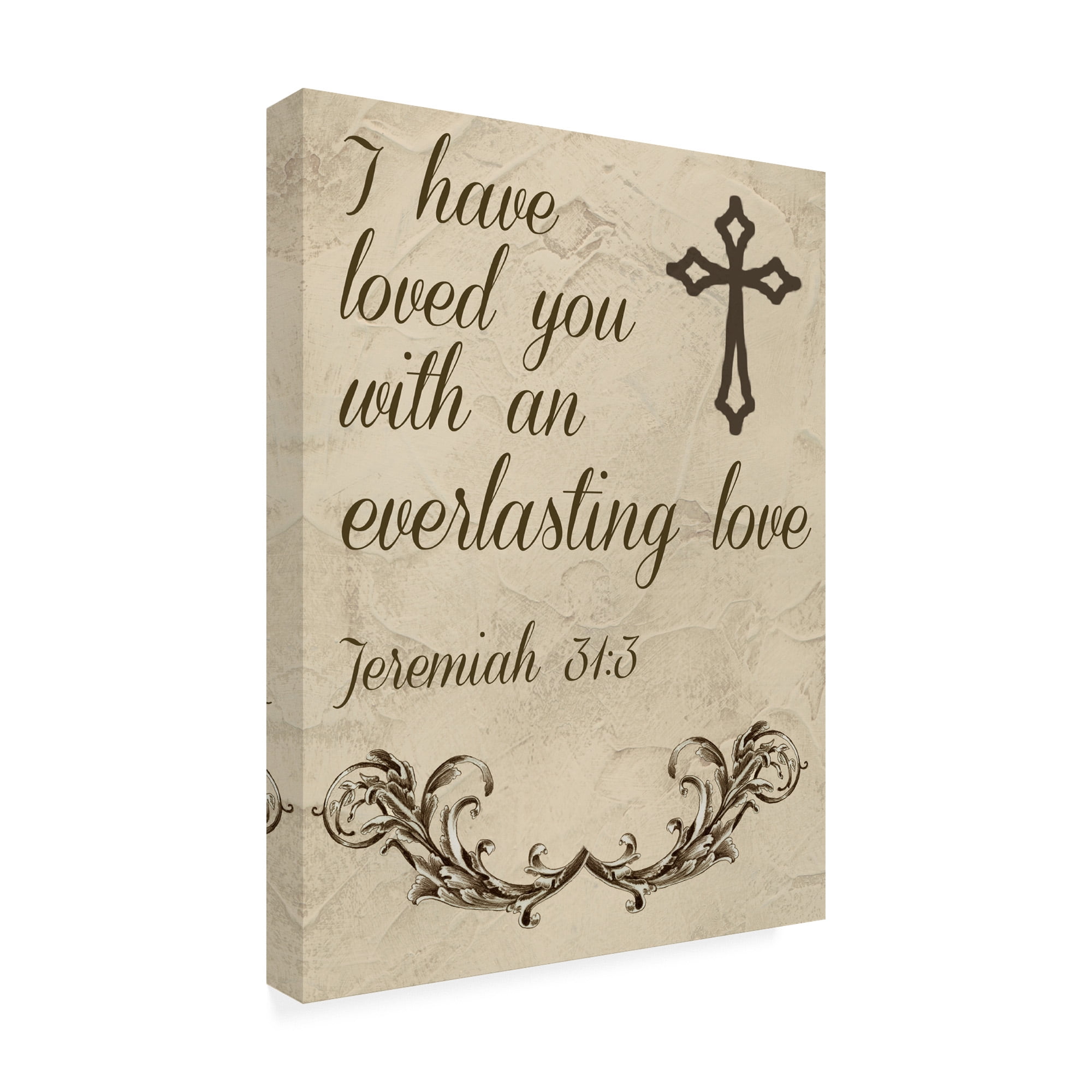 Trademark Fine Art 'More Than Words I' Canvas Art by Studio W