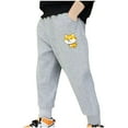 thumbnail image 2 of Piuwrlz Gray Sweatpants Teen Boys Cotton Jogger Pants Cotton Pant Gray Size 10 Years, 2 of 3