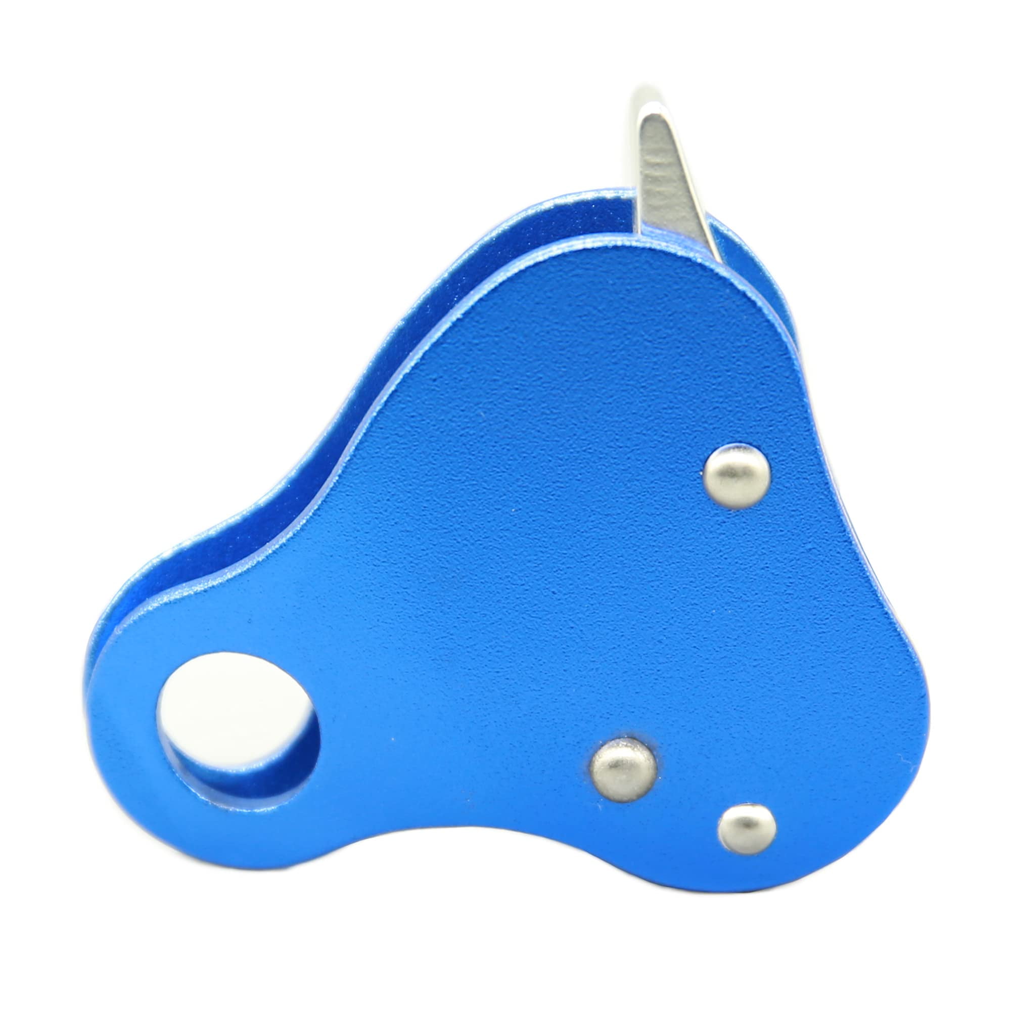 Climbing Fall Protection Belay Device Ascender Protect Aluminum Magnesium Alloy Climbing Ascent Rope Grip Clamp for Mountaineering Rock Climbing Downhill Operations and Rescue