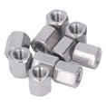 thumbnail image 3 of Risegun 10 Tuercas De Acoplamiento Hexagonales M10, Tuerca De Conexión De Varilla De Rosca Métrica De Acero Inoxidable 304, para Pernos, 3 of 8