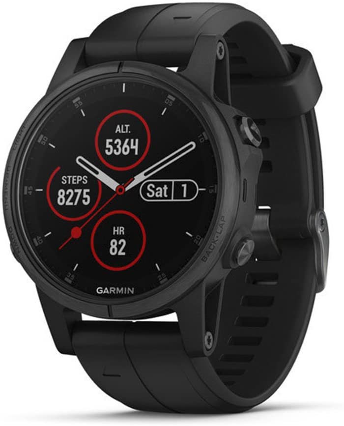 Garmin Fenix 5 Plus Sapphire, Black 