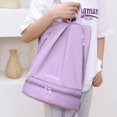 thumbnail image 3 of Bolsa de gimnasia deportiva Zhivalor Mochila impermeable con compartimento para zapatos, 3 of 6
