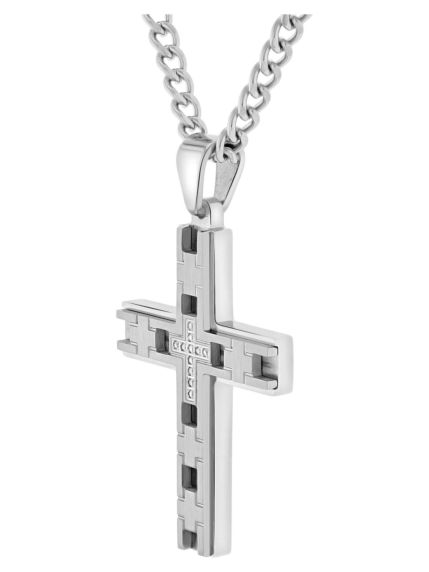 Believe by brilliance cross necklace deals