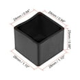 thumbnail image 2 of Unique Bargains Rubber End Caps Covers, 28mm x 28mm Square Furniture Table Chair Legs 10Pcs, 2 of 6