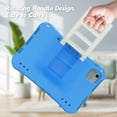 thumbnail image 6 of Kids Case for Samsung Galaxy Tab A7 Lite 8.7 inch SM-T220 T225 T227, Silicone Rotating Kickstand Handle Shockproof Bumper Lightweight Kids Friendly Case Cover for Girls Boys, Blue, 6 of 6
