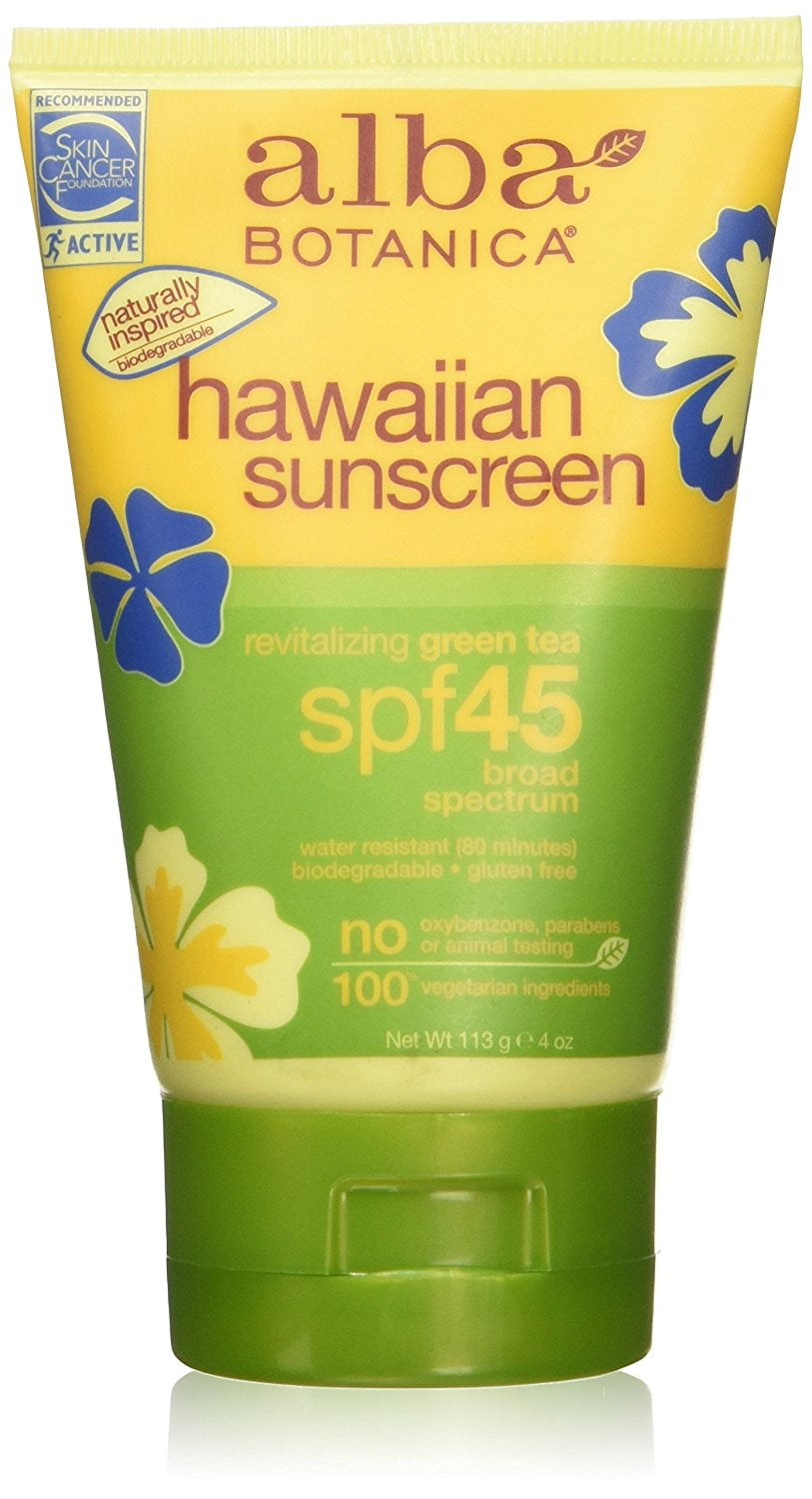 sunscreen green tea