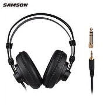 SAMSON SR850 Professional Studio Reference Monitor Auriculares Auriculares dinámicos Semiabiertos