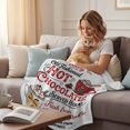 thumbnail image 4 of Christmas Hot Chocolate Throw Blanket for Couch, Soft Lightweight Flannel Fleece Blanket, Winter Cocoa Vintage Microfiber Plush All Season Decorative Blankets Gifts for Sofa Office Lap 30"x40", 4 of 9