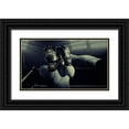 thumbnail image 1 of Vrican, Adrian 18x12 Black Ornate Wood Framed with Double Matting Museum Art Print Titled - In the Glare of the Lights, 1 of 4