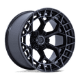 thumbnail image 2 of 22x9.5 Fuel FC873 Charger Gloss Black Brushed Face Dark Tint Wheel 6x5.5 (18mm), 2 of 3