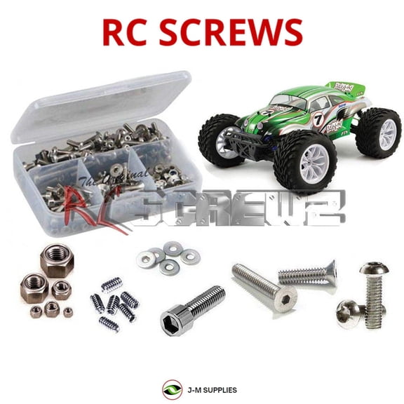 RCScrewZ Stainless Steel Screw Kit ftx008 for FTX Bugsta FTX5530/45 RC Car | SET