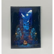 Disney What a Beautiful Night by Josey Tsao Postcard Wonderground Gallery New