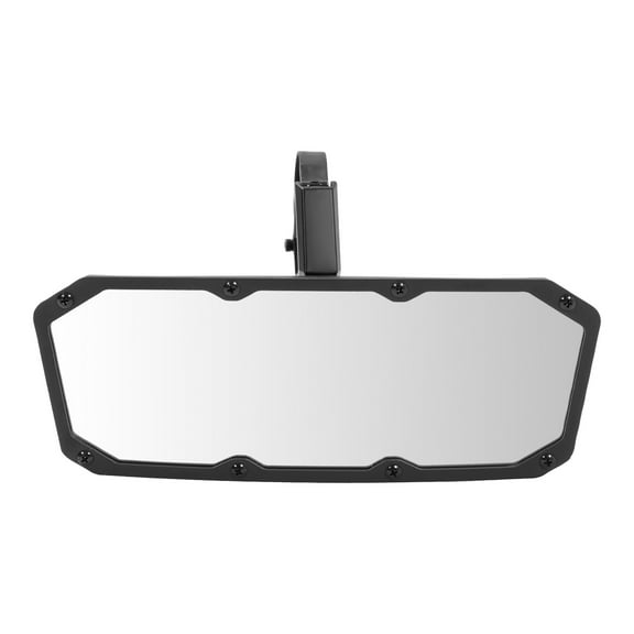 UTV Center Rear View Mirror For Polaris RZR Adjustable 1.5"-2" Roll Cage Bar
