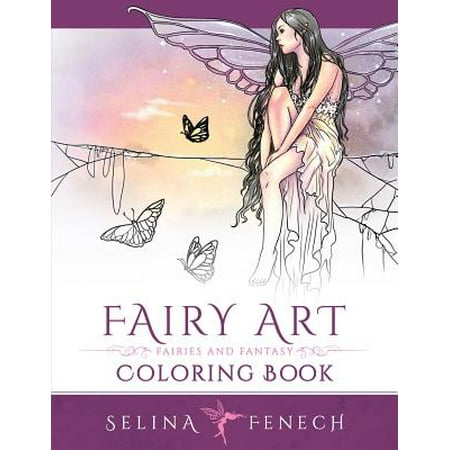- Fairy Art Coloring Book