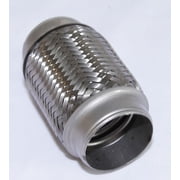 2.5 Stainless Steel Double Braided Flex Pipe 2.5 Stainless Steel Double Braided Flex Pipe