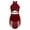 Burgundy, variant on Zaldita Kids Girls Shiny Ballet Dance Figure Skating Dress Modern Contemporary Dance Dress Lyrical Dance Costume Hot Pink 10