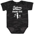 thumbnail image 3 of Inktastic Future Singing Star Childs Music Boys or Girls Baby Bodysuit, 3 of 5