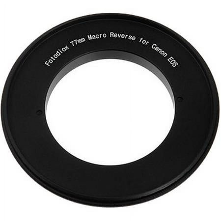 77mm Filter Thread Macro Reverse Mount Adapter Ring for Canon EOS (EF EF-S) Mount SLR Camera Body