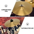 thumbnail image 5 of Ensemble de Tambours Cymbal Jazz Cymbal Percussion Cymbal Laiton Crash Cymbal, 5 of 5