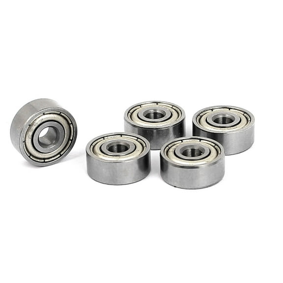 623ZZ 623 ZZ Metal Shielded Miniature Radial Ball Bearing 3mm x 10mm x 4mm 5pcs
