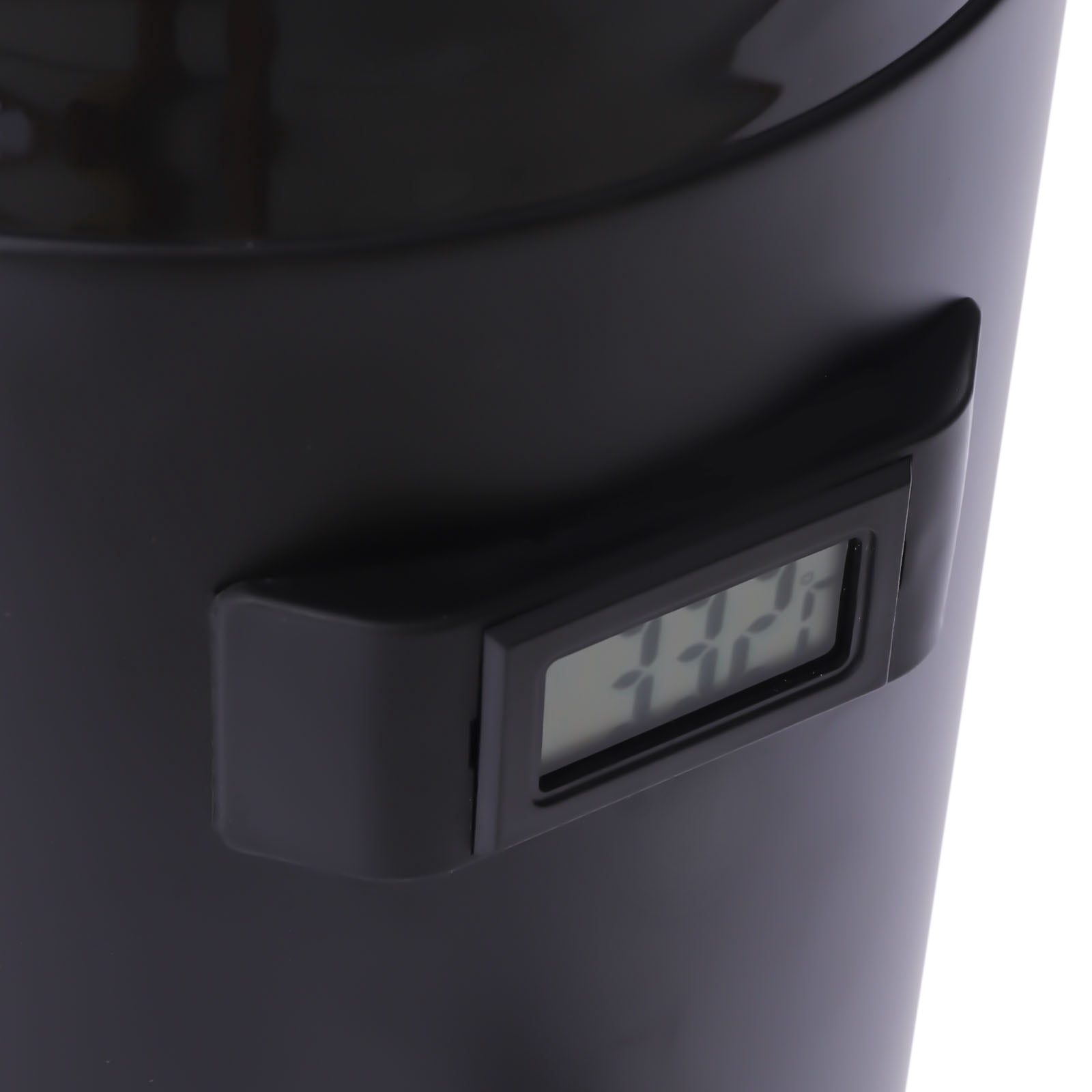 Insulated Beverage Dispenser – Food-grade 304 Stainless Steel Insulated Thermal Hot and Cold Beverage Dispenser with Thermometer (10L-Oval)