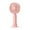 Pink, variant on Tkrady Mini Portable Fan Handheld Fan, 3 Speed USB C Rechargeable Battery Operated Mini Pocket Personal Lash Fan with Lanyard Base Cooling Desk Fan for Kids Girls Women Travel Indoor Outdoor Pink