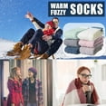 thumbnail image 2 of Womens Fuzzy Fluffy Cozy Warm Super Soft Slipper Socks Microfiber 3-8 Pairs Home Socks For Christmas, 2 of 6