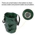 thumbnail image 4 of Uxcell 3 Gallon Hanging PE Strawberry Grow Bag with 10 Side Planting Pockets Dark Green, 4 of 6