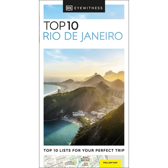 Pocket Travel Guide DK Top 10 Rio de Janeiro, (Paperback)