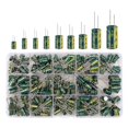 thumbnail image 2 of 225PCS Aluminum Capacitor set with Wide Capacitance Ranges 15 Types Capacitor Capacitor for Enthusiasts, 2 of 6