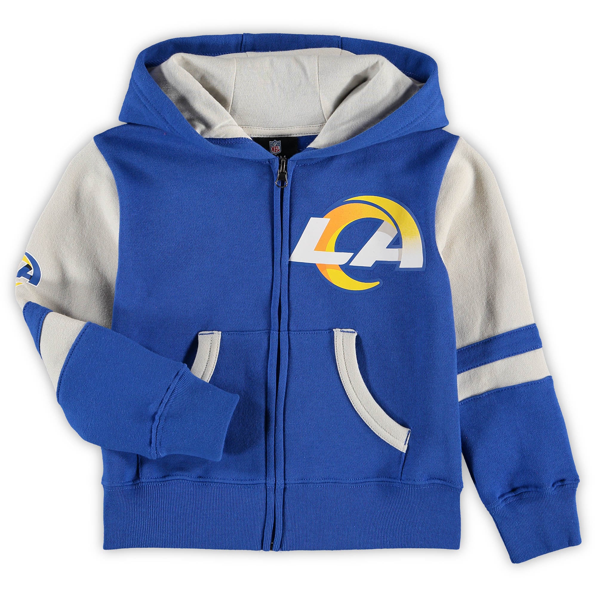 rams zip up jacket
