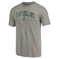 thumbnail image 2 of Men's Gray Colorado State Rams Arched City Tri-Blend T-Shirt, 2 of 3